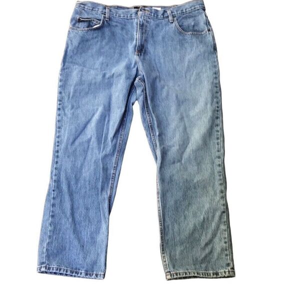 Redhead Bass Pro Shops Mens Jeans 40x30 As Easy Fit Heavyweight Blue  Denim - Picture 2 of 8